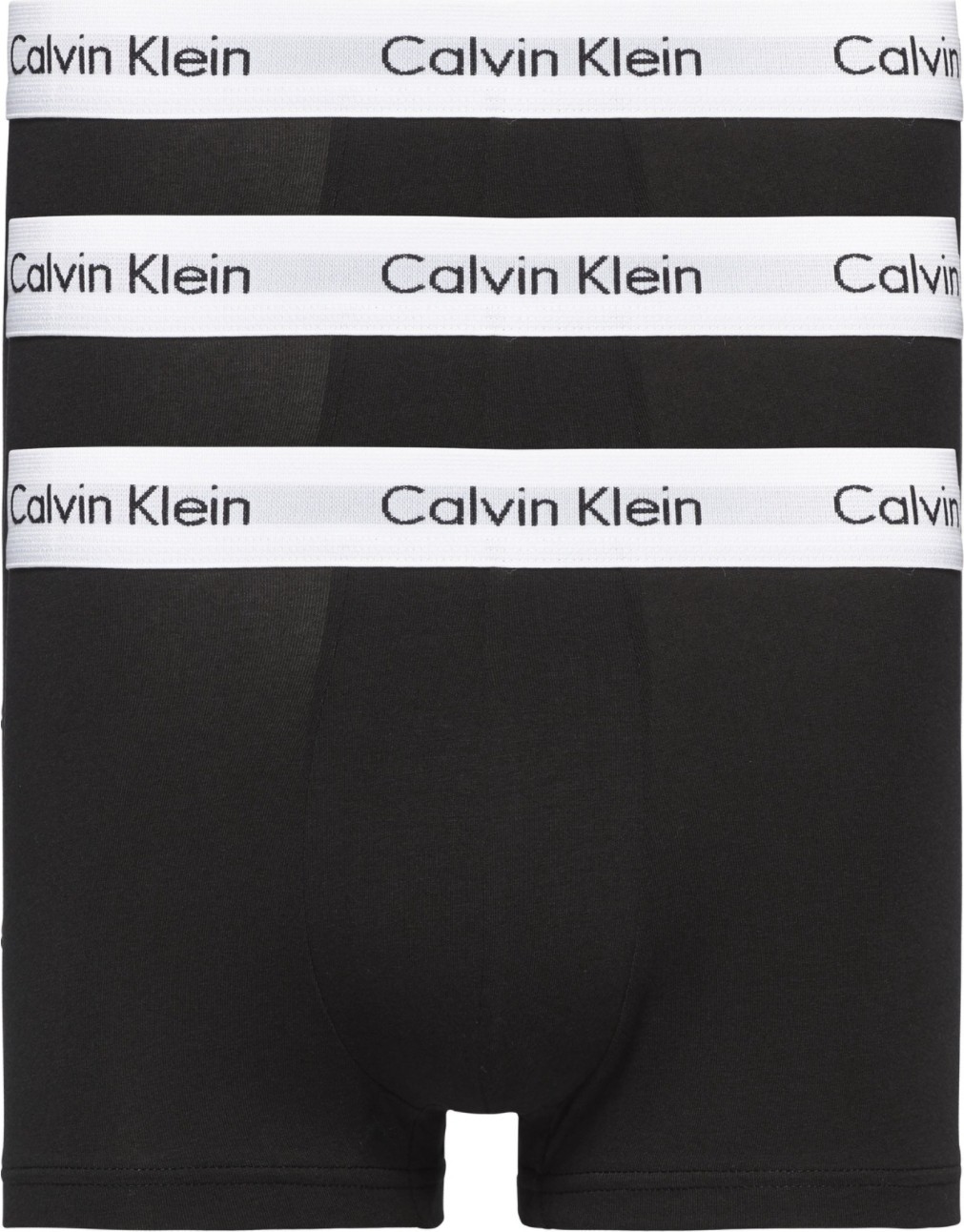 Calvin Klein Erkek Boxer U2662G 3'lü Paket Siyah - Beyaz - Gri Renk Seçenekleriyle Konforlu Kullanım