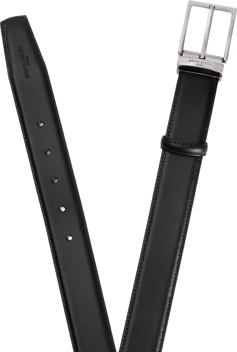 Pierre Cardin Siyah Deri Erkek Kemeri (En 3,5 cm) PC2209KS6Z görsel 4