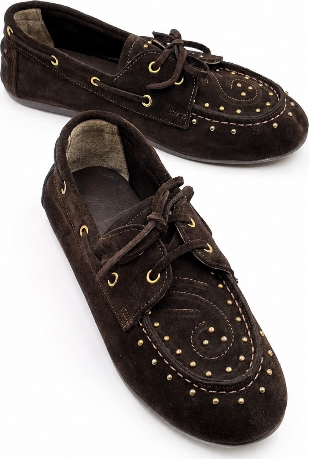 İx Dusty Loafer Kadın Hakiki Süet Kaymaz Termotaban Loafer Ayakkabı görsel 6