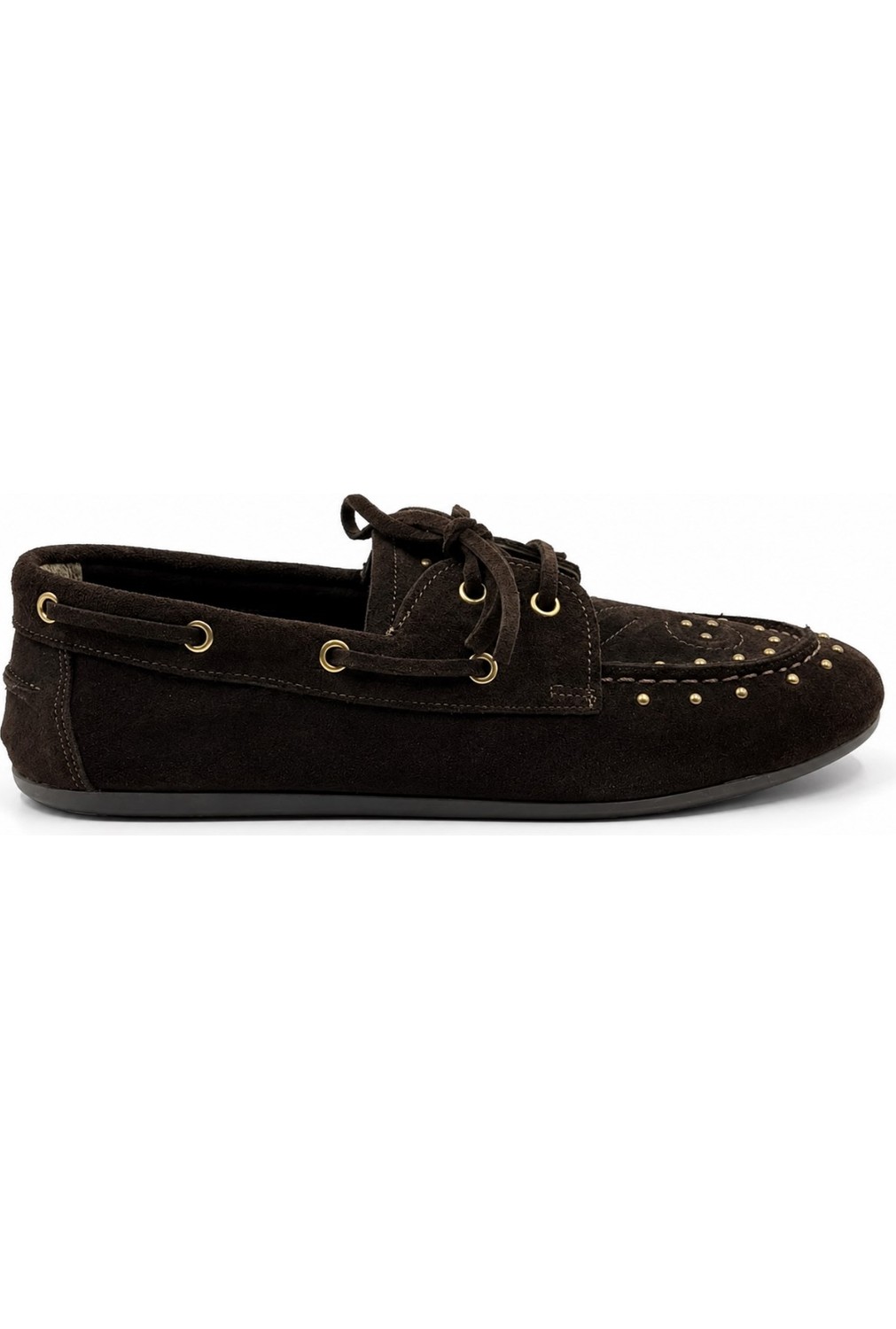 İx Dusty Loafer Kadın Hakiki Süet Kaymaz Termotaban Loafer Ayakkabı görsel 7