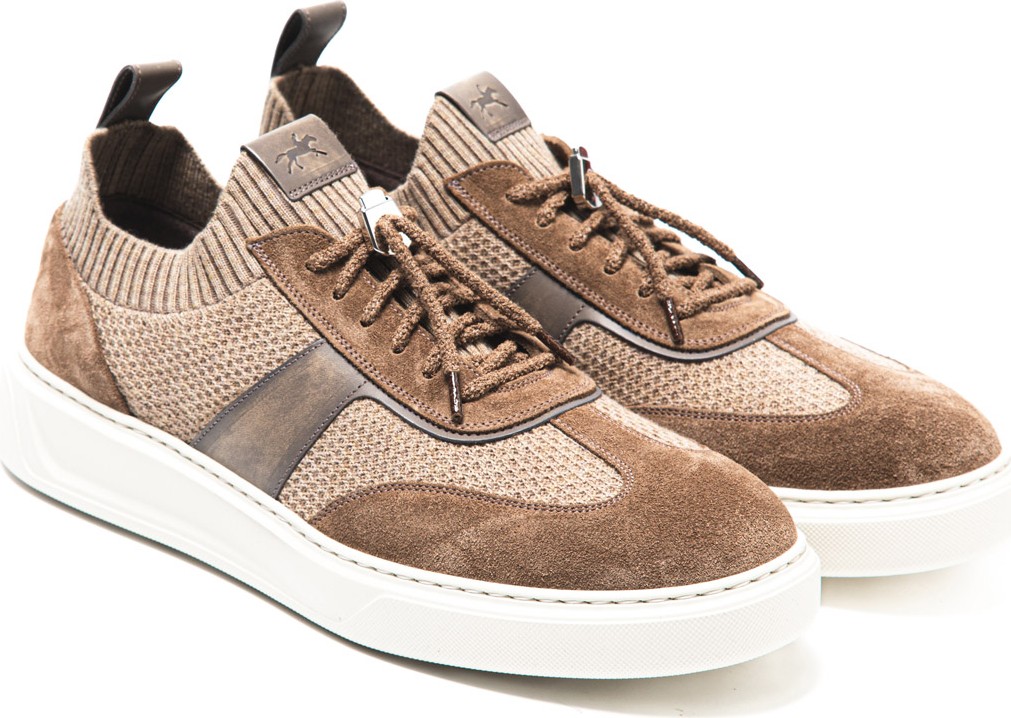 Franceschetti Erkek Oxford ( Klasik) 2259052.3520CI51 Franceschetti Camoscıo Tabacco görsel 3