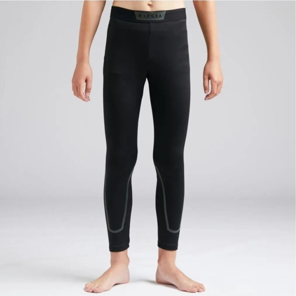 Decathlon Kipsta Futbol Tayt Içlik - Siyah - Çocuk - Keepconfort 100 görsel 4