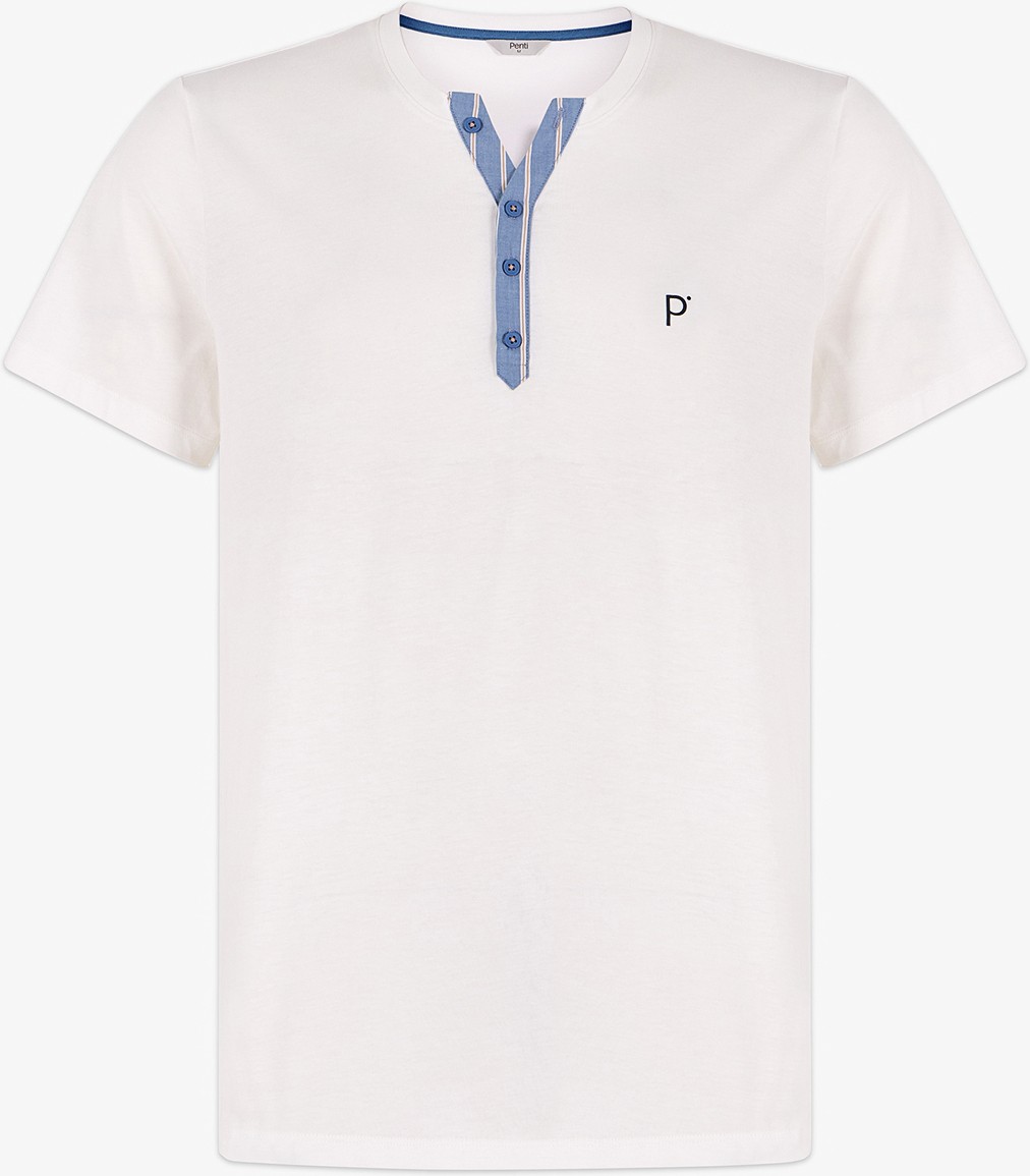 Penti Erkek Soft Shore Çizgili Kısa Kollu Pijama Takımı görsel 5