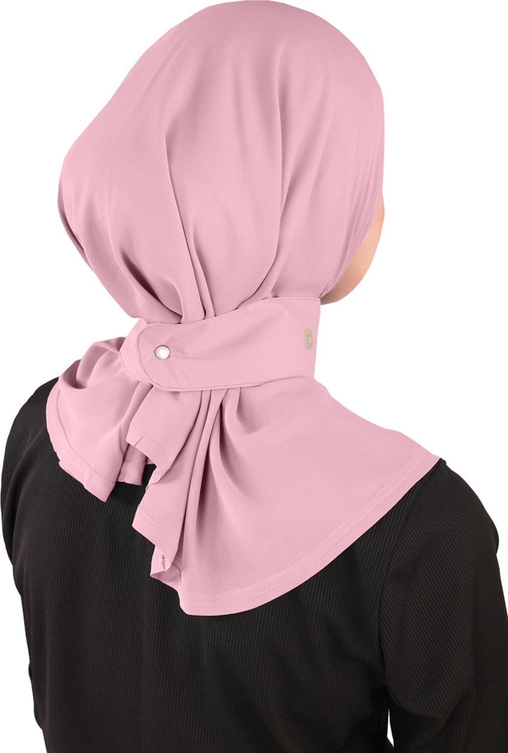 Ecardin Bone Ecardin Krep Fular Şal - St 235 Pembe görsel 3