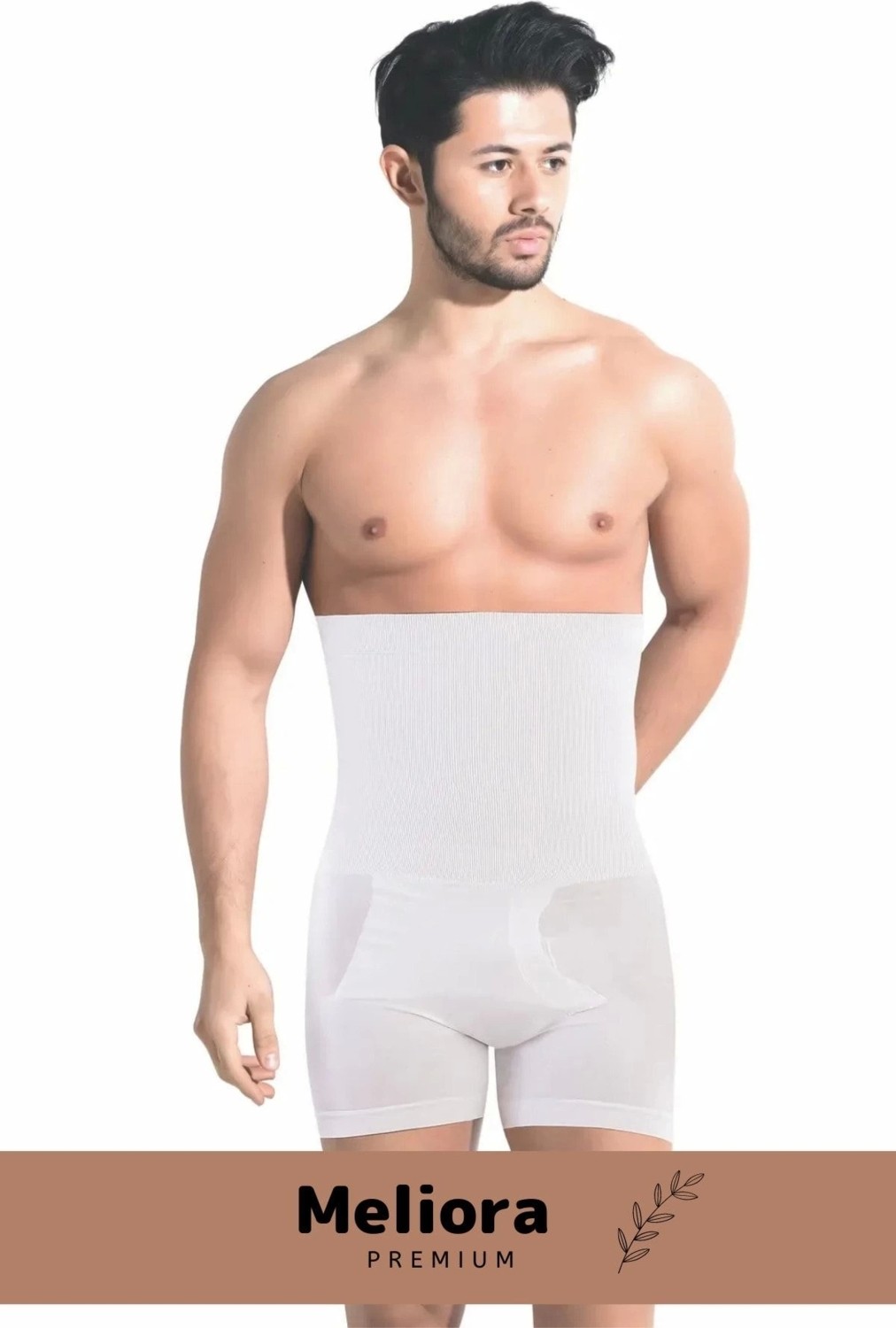 Fantazer Özel Üretim Fit Görünüm Sağlayan Inceltici Rahat Atlet ve Boxer Inceltici Erkek Korse 2'li Set görsel 4