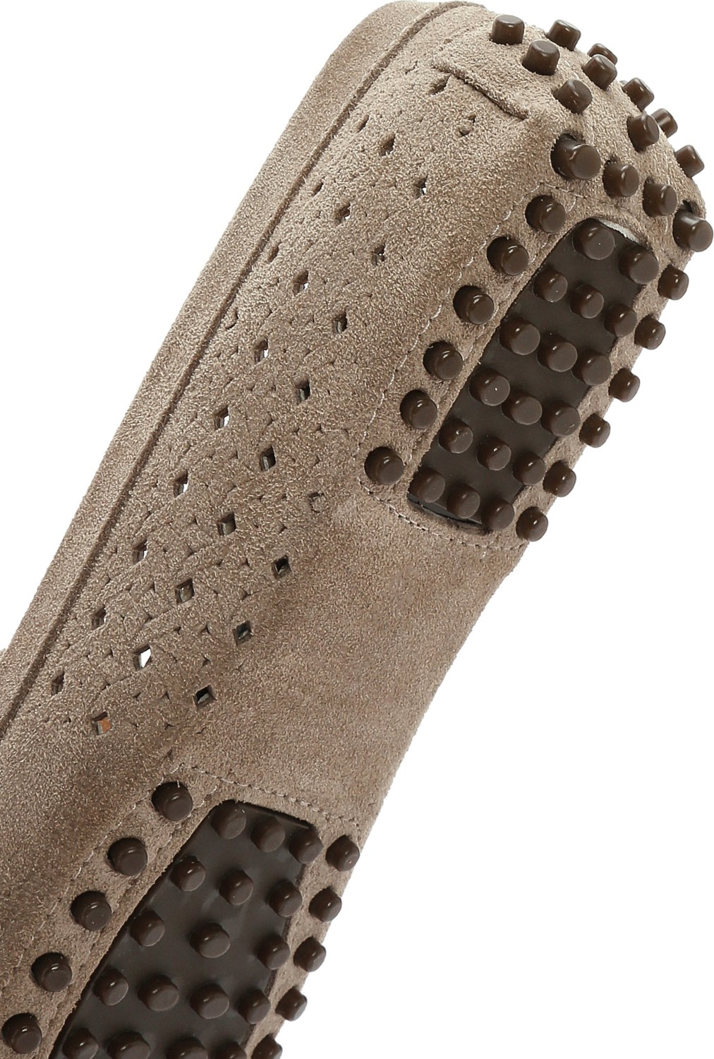 Derimod Kadın Vizon Süet Deri Loafer 26PFD290610 görsel 8