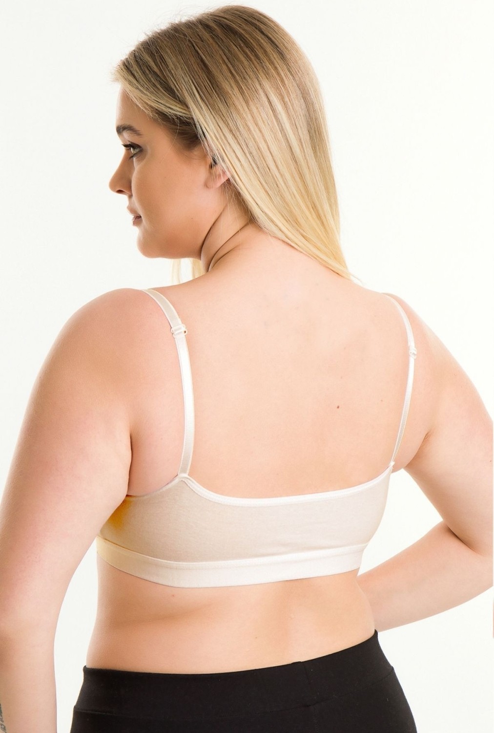 Parlingerie Emzirme Yarım Atlet Büstiyer Ten Renkli Yumuşak Organik Kumaş Özelliğiyle S Beden görsel 7