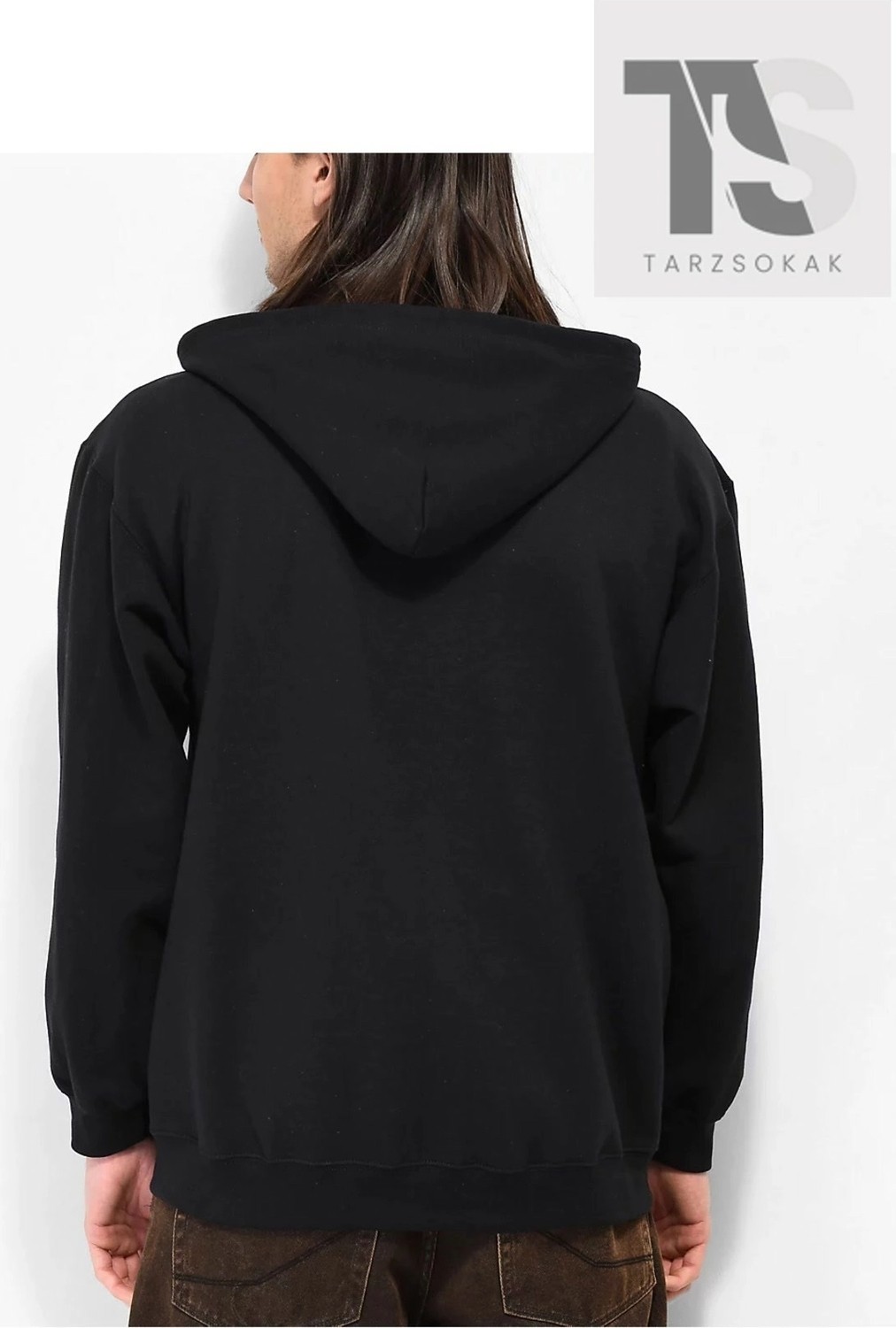 Tarzsokak Trasher Skate Sweatshirt Fermuarlı Hırka görsel 2