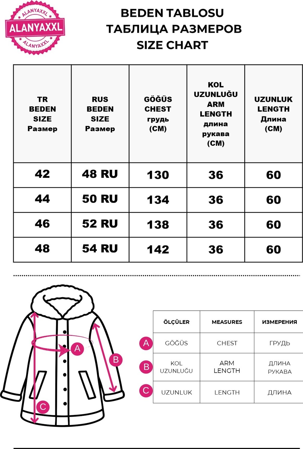 Trieste Wear Büyük Beden Fermuarlı Lale Desenli Yıkamalı Denim Kapri Kol Kadın Ceket görsel 2