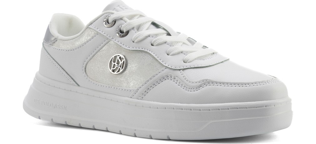 U.S. Polo Assn. Emora 5fx Bej Kadın Sneaker görsel 2