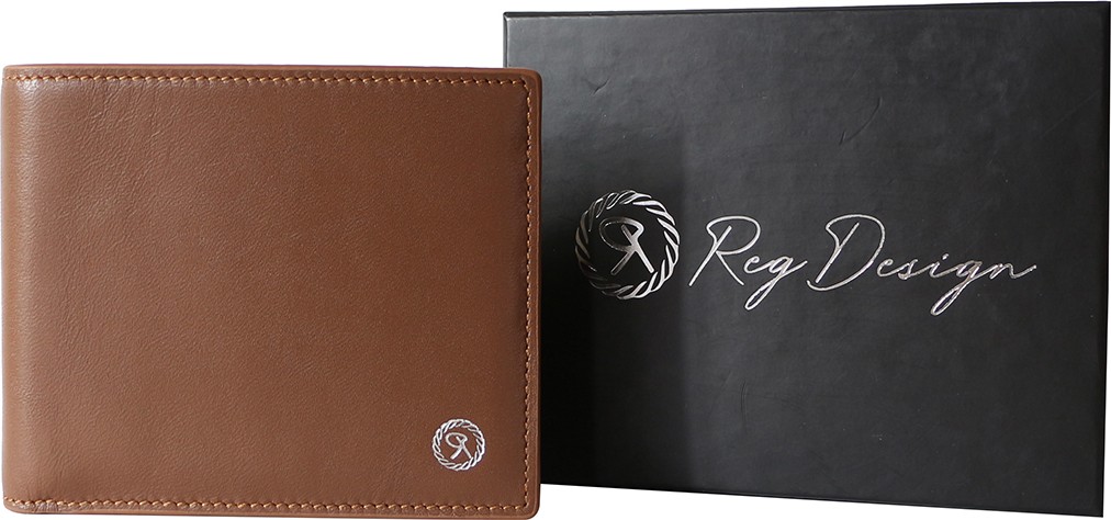 Reg Design Siyah Hakiki Deri Erkek Cüzdan/portföy