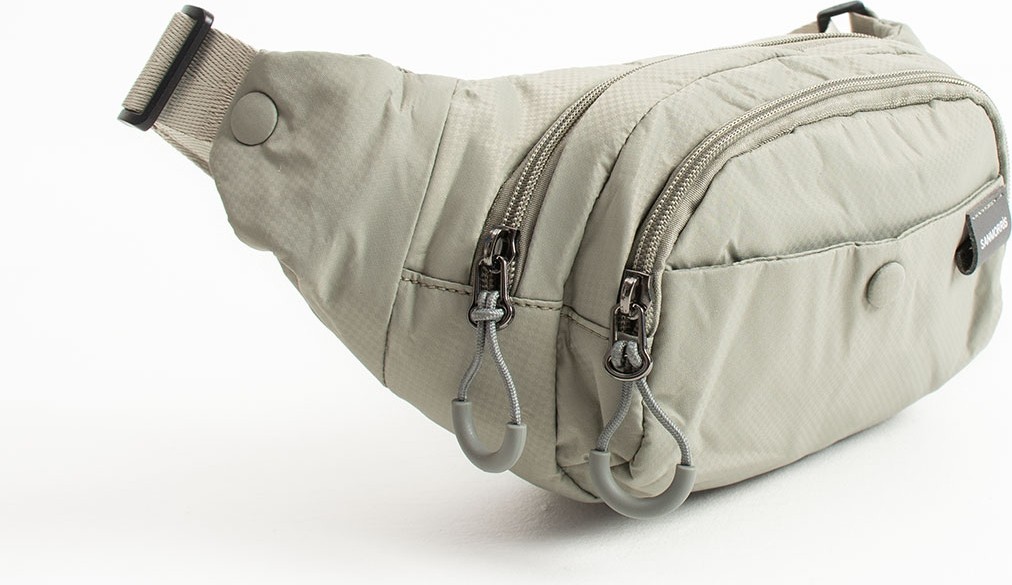 Sanmorris Unisex Paraşüt Kumaş Suya Dayanıklı 3 Bölmeli Body Bag SI-6036