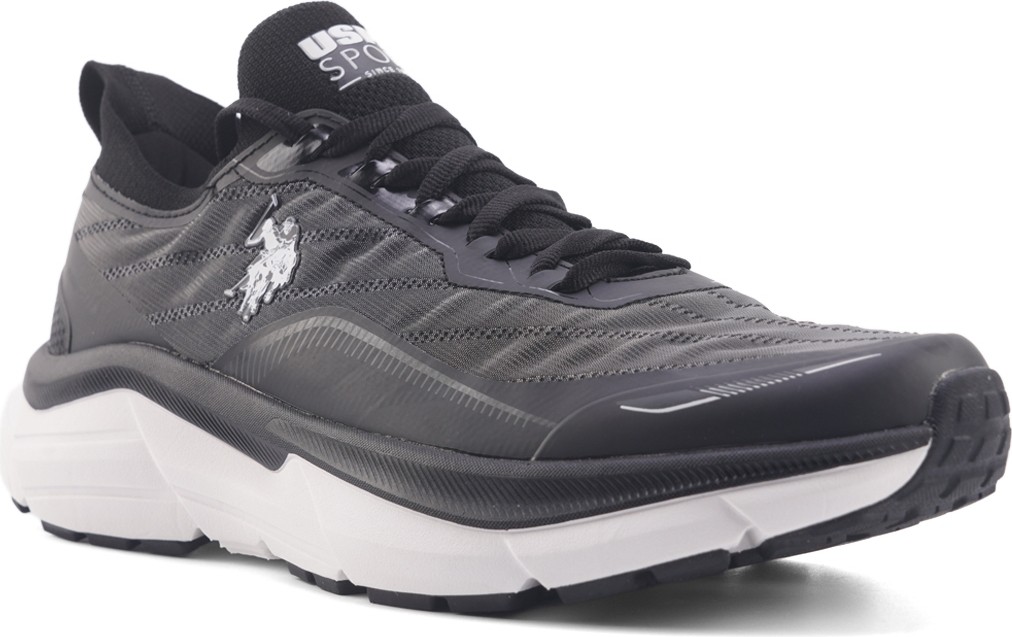 U.S. Polo Assn. Steven 5fx Siyah Erkek Koşu Ayakkabısı görsel 2
