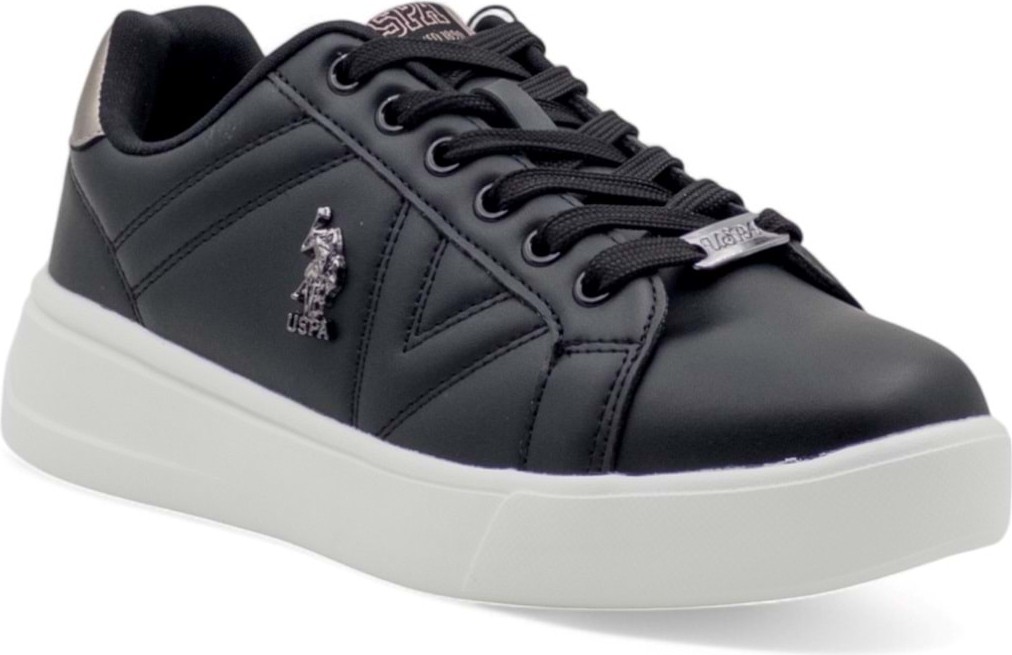U.S. Polo Assn. Exxy 5fx Kadın Sneaker Siyah görsel 3