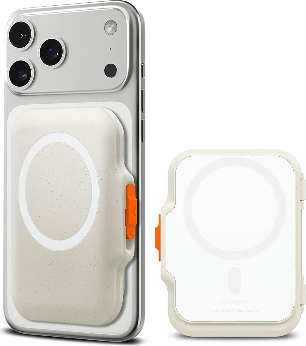Happy Trend Magsafe Destekli Cüzdan Tintap Mag Fit (6 Kartlık) Bej - AFA07616 (Spigen Tr Garantili)