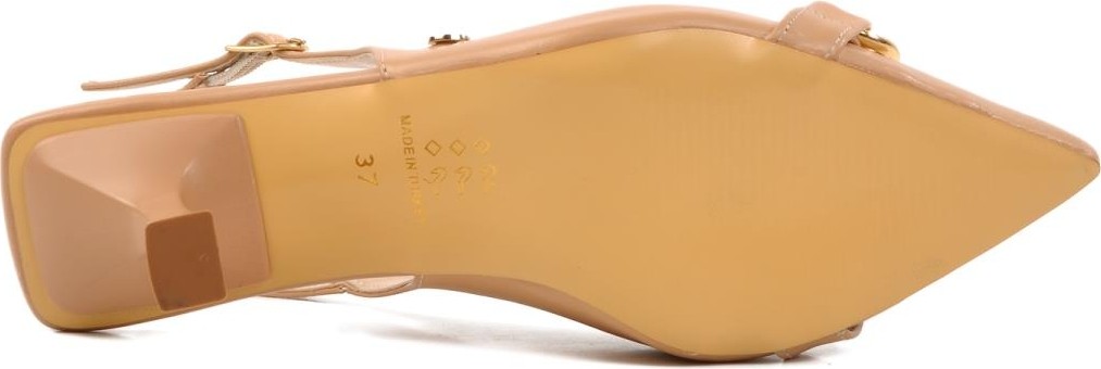 Ayakmod Pierre Cardin PC-54739 Z Bej Kadın Abiye Ayakkabı Stiletto görsel 5