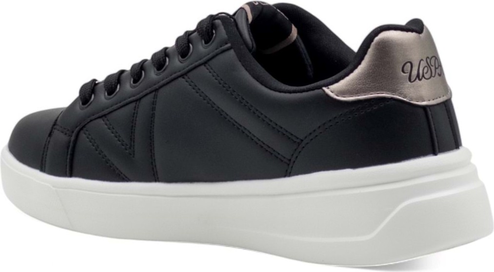 U.S. Polo Assn. Exxy 5fx Kadın Sneaker Siyah görsel 4