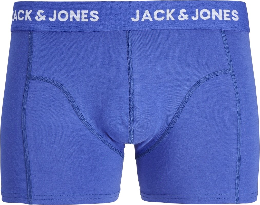 Jack & Jones Jacmarbella Trunks 3 Pack Erkek Mavi Boxer 12255843-07 görsel 5
