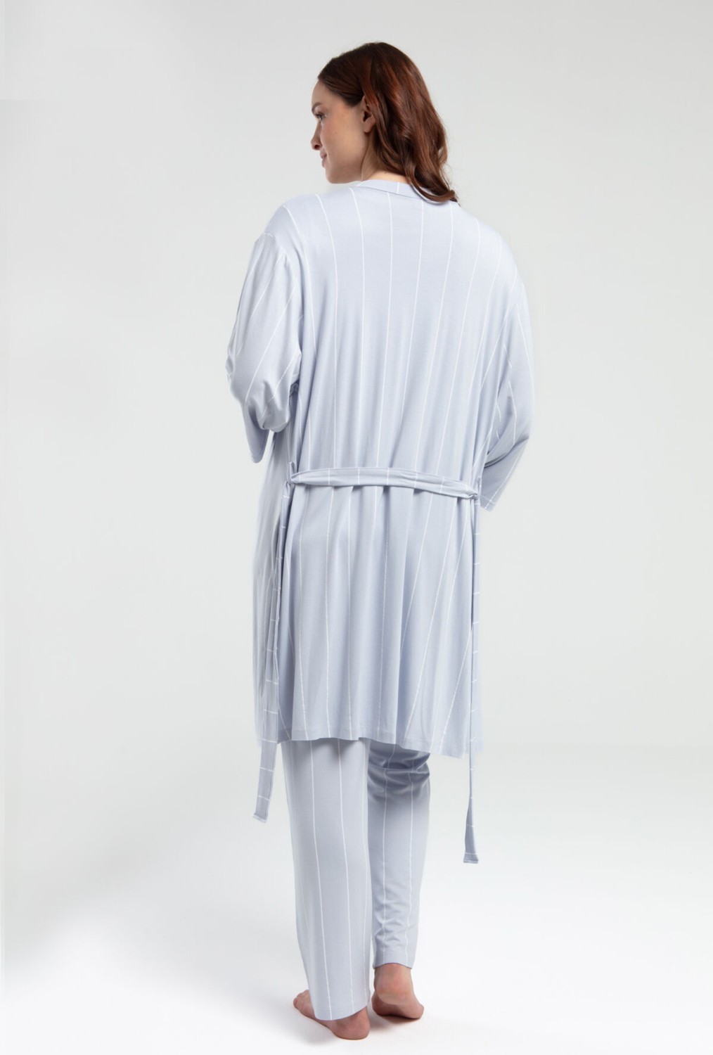 Pierre Cardin Kadın Beyaz 3Lü Pijama Takımı PC8977-S-V1 görsel 5