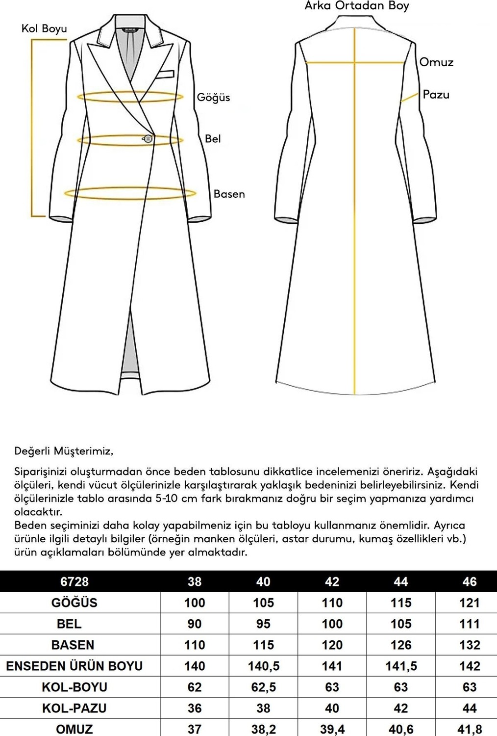 Olcay Hakim Yaka Boncuk ve İşleme Detaylı Astarsız Modal Pardesü A.KAHVE 6728 görsel 8