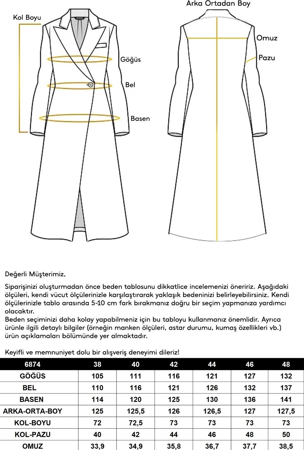 Olcay Dik Yaka Oversize Su Itici Özellikli Trençkot Kahve 6874 görsel 8
