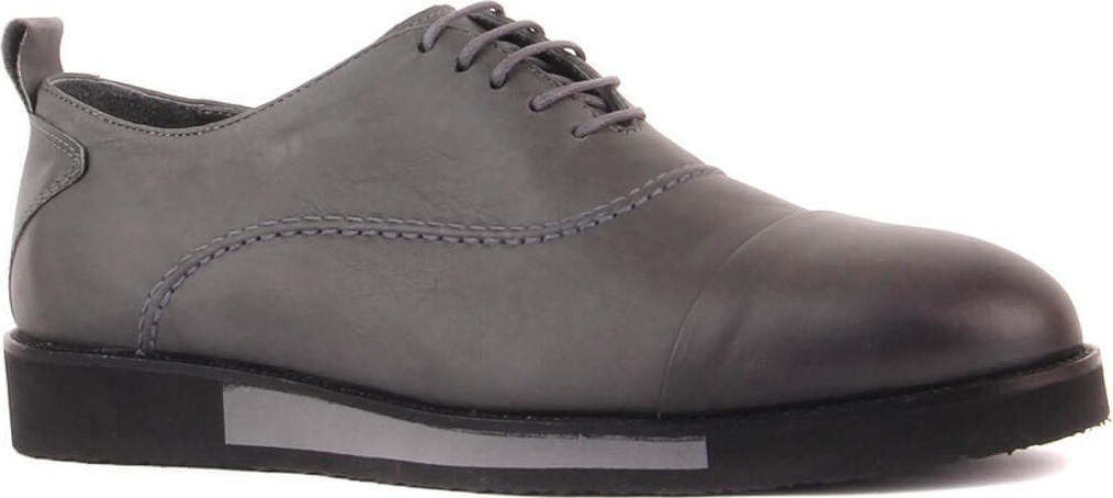 Sail Laker's - Gri Deri Erkek Günlük Ayakkabı 101-3595-11464E görsel 2