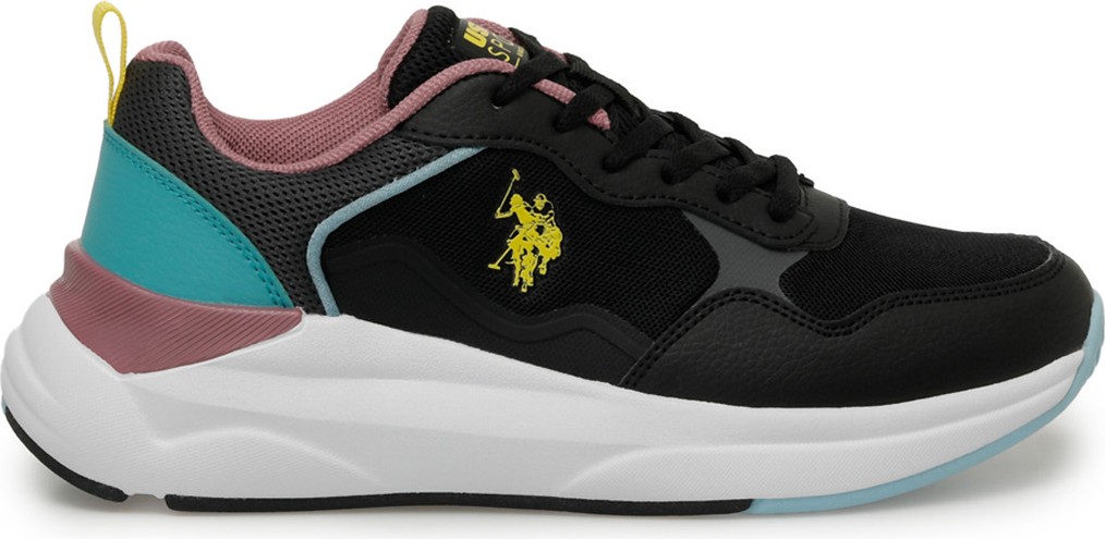 U.S. Polo Assn. Melında 4fx Siyah Kadın Koşu Ayakkabısı görsel 6