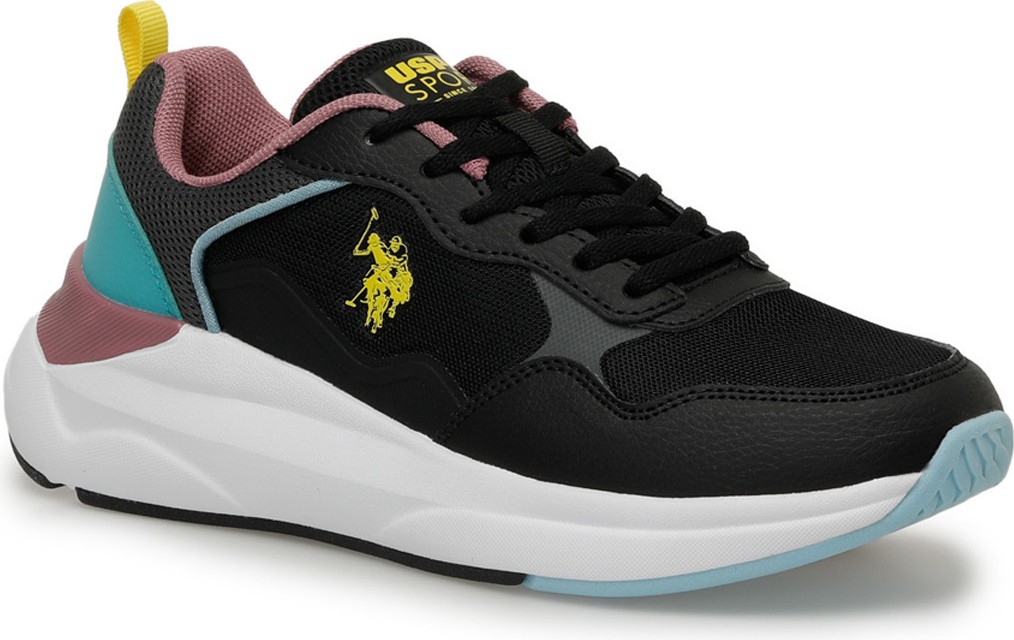 U.S. Polo Assn. Melında 4fx Siyah Kadın Koşu Ayakkabısı görsel 7