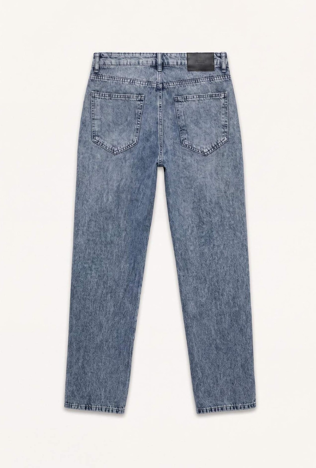 DeFacto %100 Pamuk Straight Fit Normal Bel Jean Pantolon H8248AX26SM görsel 7