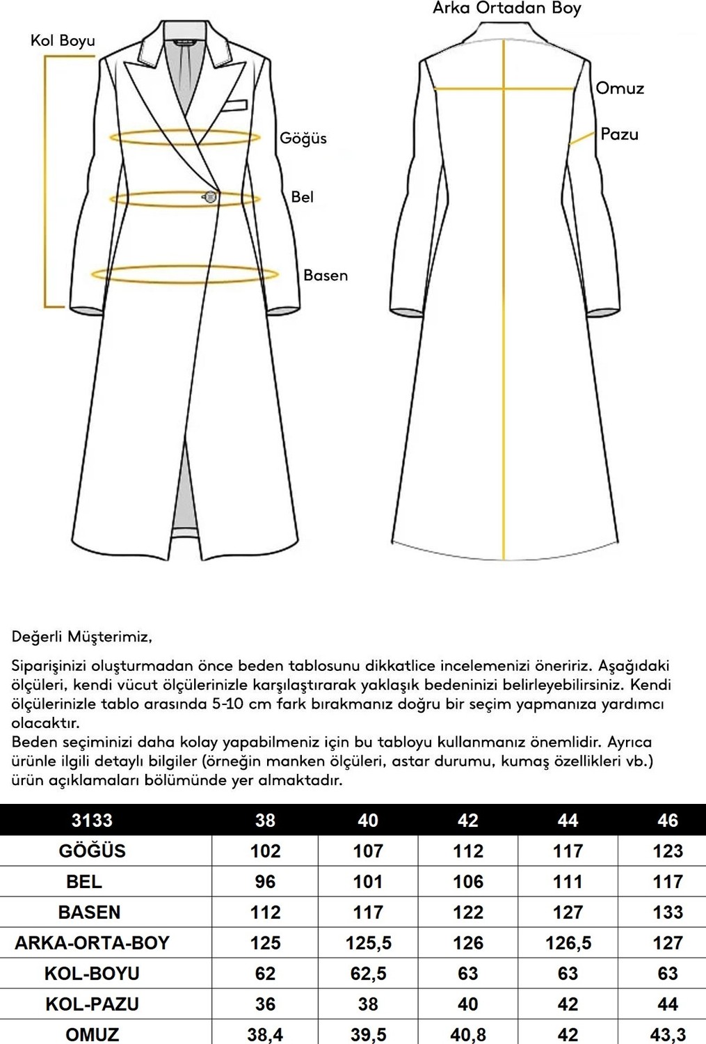 Olcay Çıkabilir Kürklü Belden Bağlamalı Büyük Beden Uzun Kaşmir Kaban K. Vizon 3133-BTK görsel 8