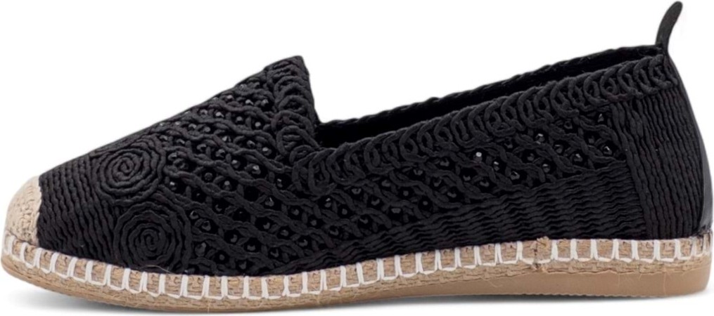 Pandora Moda Y25.82.112 Kadın Hasır Espadril Siyah görsel 2