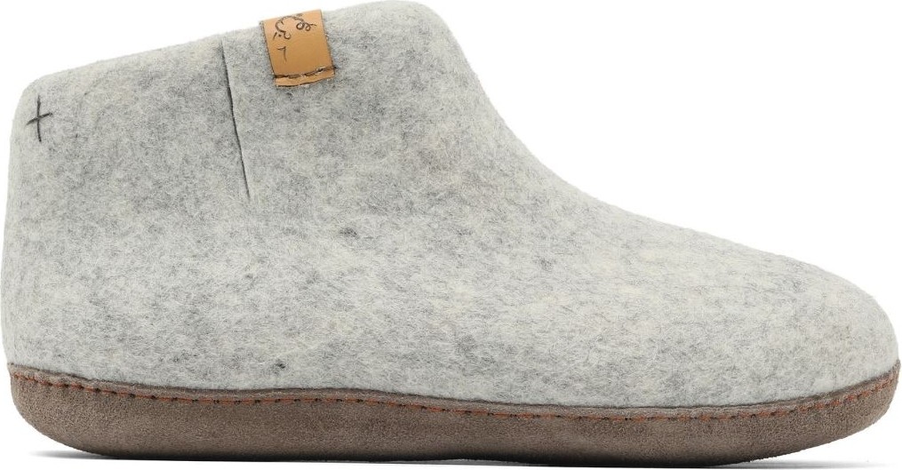 Tofvel Gri Keçe Tofvel Unisex Ev Terliği 35TF100099 35TF100099