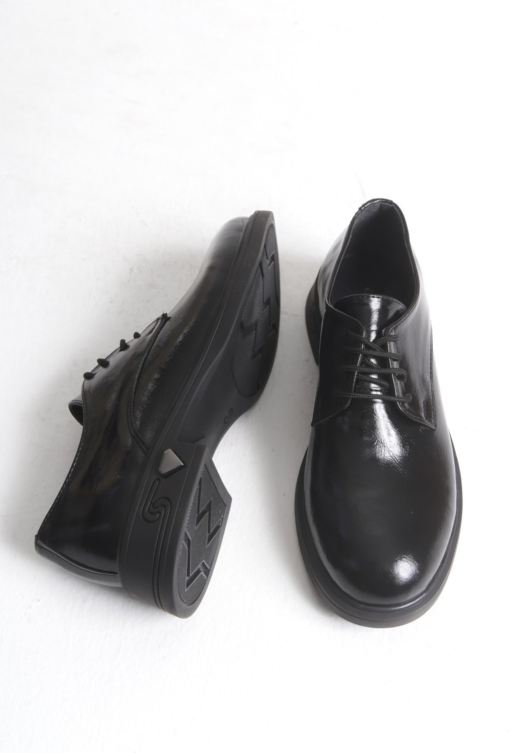 Luuq Shoes Apex Bağcıklı Rugan Kadın Oxford Ayakkabı görsel 3
