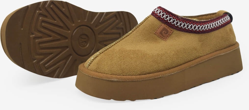 Pierre Cardin Kadın Ugg Günlük Ev Terliği Taba PC-54395 görsel 4