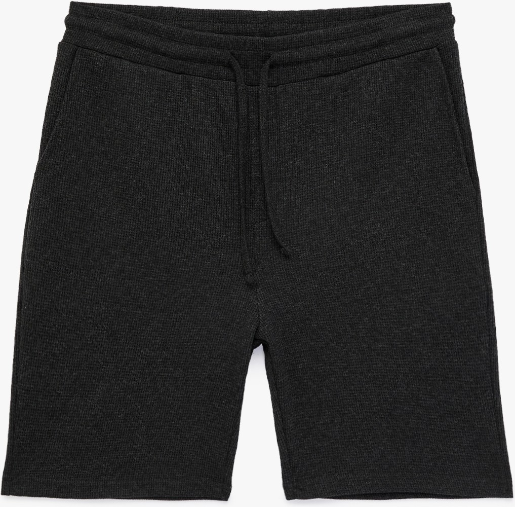 Koton Regular Fit Cepli Bermuda Beli Bağcıklı Şort görsel 3