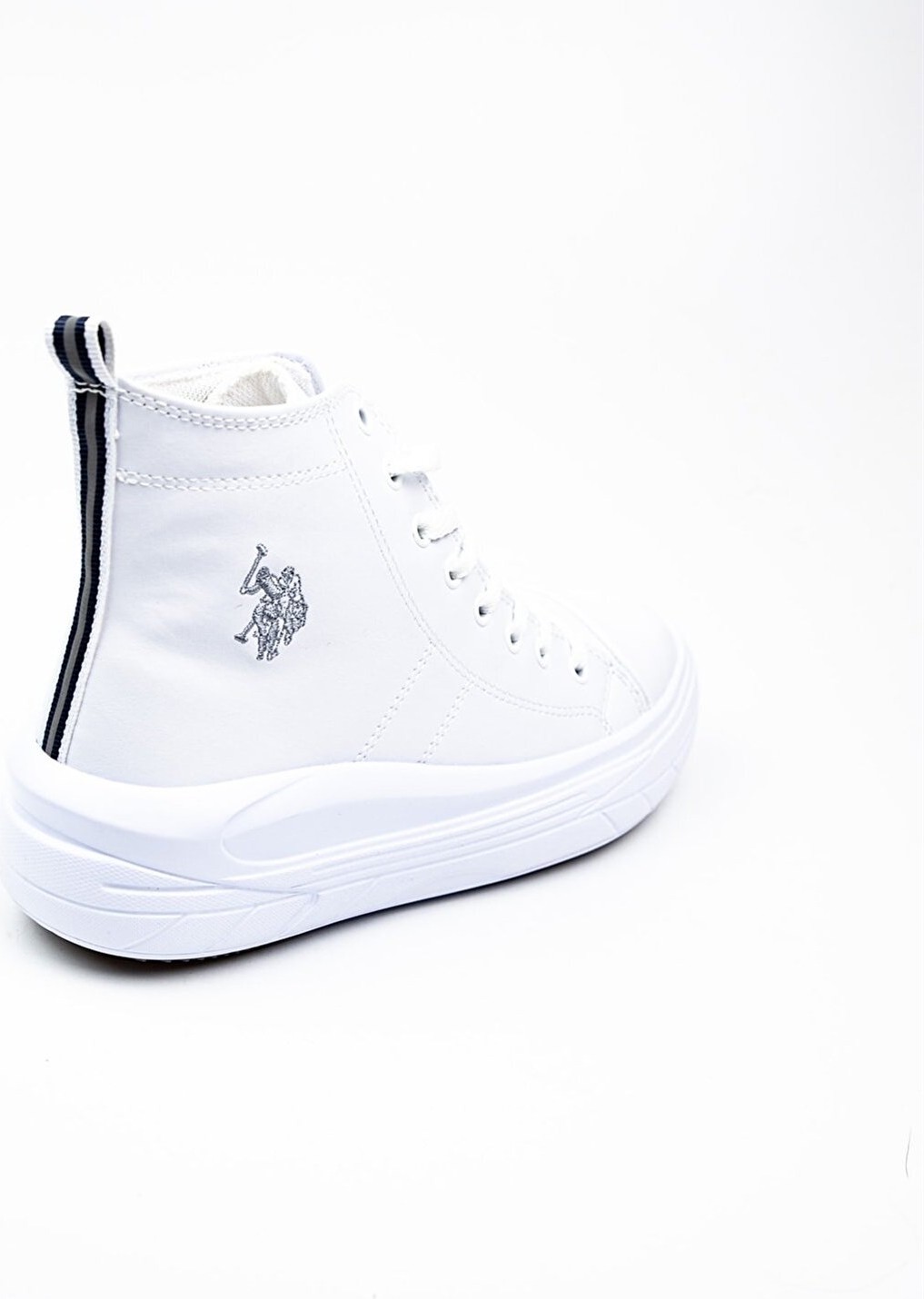U.S. Polo Assn. U.S Polo Assn. 101163680 Clementıne PU 2PR Beyaz Kadın Spor Bot görsel 2