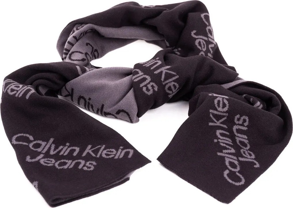 Calvin Klein Siyah Erkek Atkı K50K511174BDS Standart Beden ile Kış Sezonuna Uygun görsel 5
