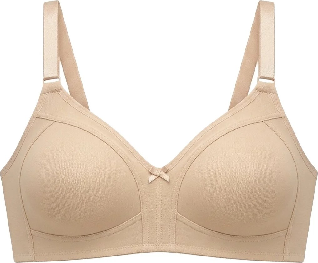 Cottonhill Bra - Fiora | Büyük Beden Balensiz Pamuklu Ayarlanabilir Askılı Kadın Sütyen 3'lü Paket