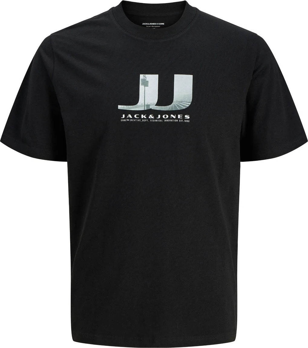 Jack & Jones Erkek Gögüs Logo Baskili Tisört- Dust görsel 5