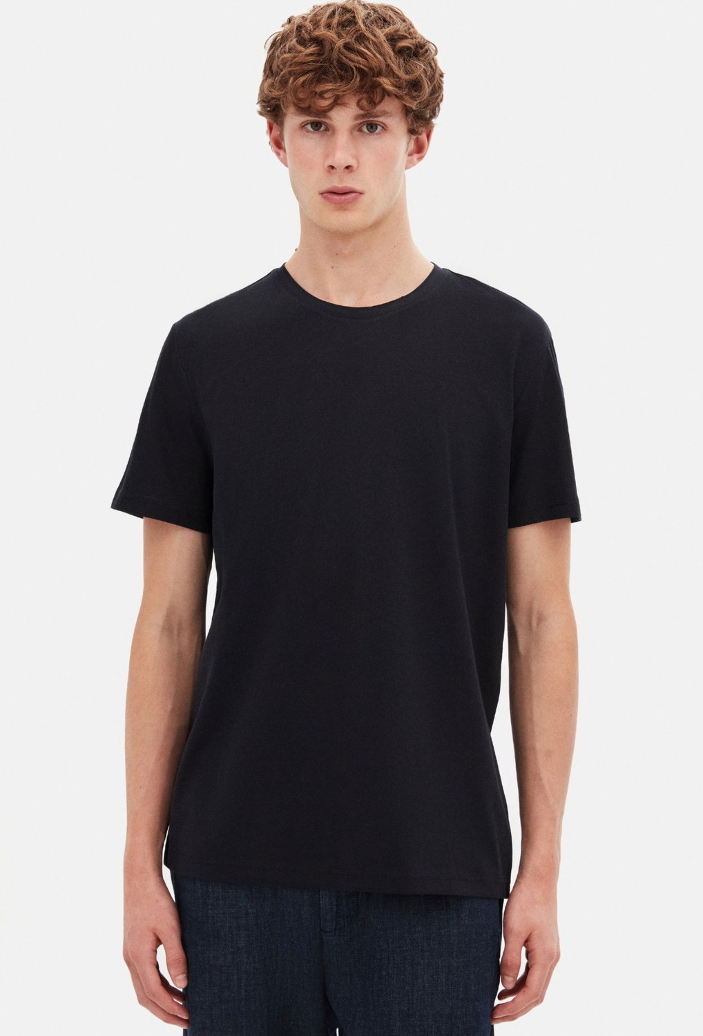 D'S Damat Ds Damat Comfort Fit Siyah %100 Pamuk T-Shirt 6HC14ORT02005