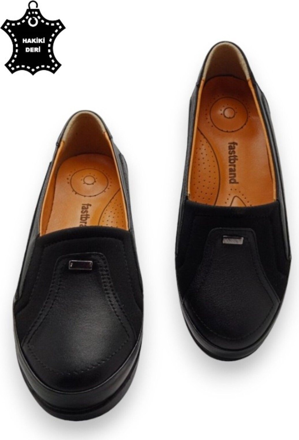 Magic Shoes Kadın Taba Içi Comfort Tam Ortopedik Anne Ayakkabısı görsel 5