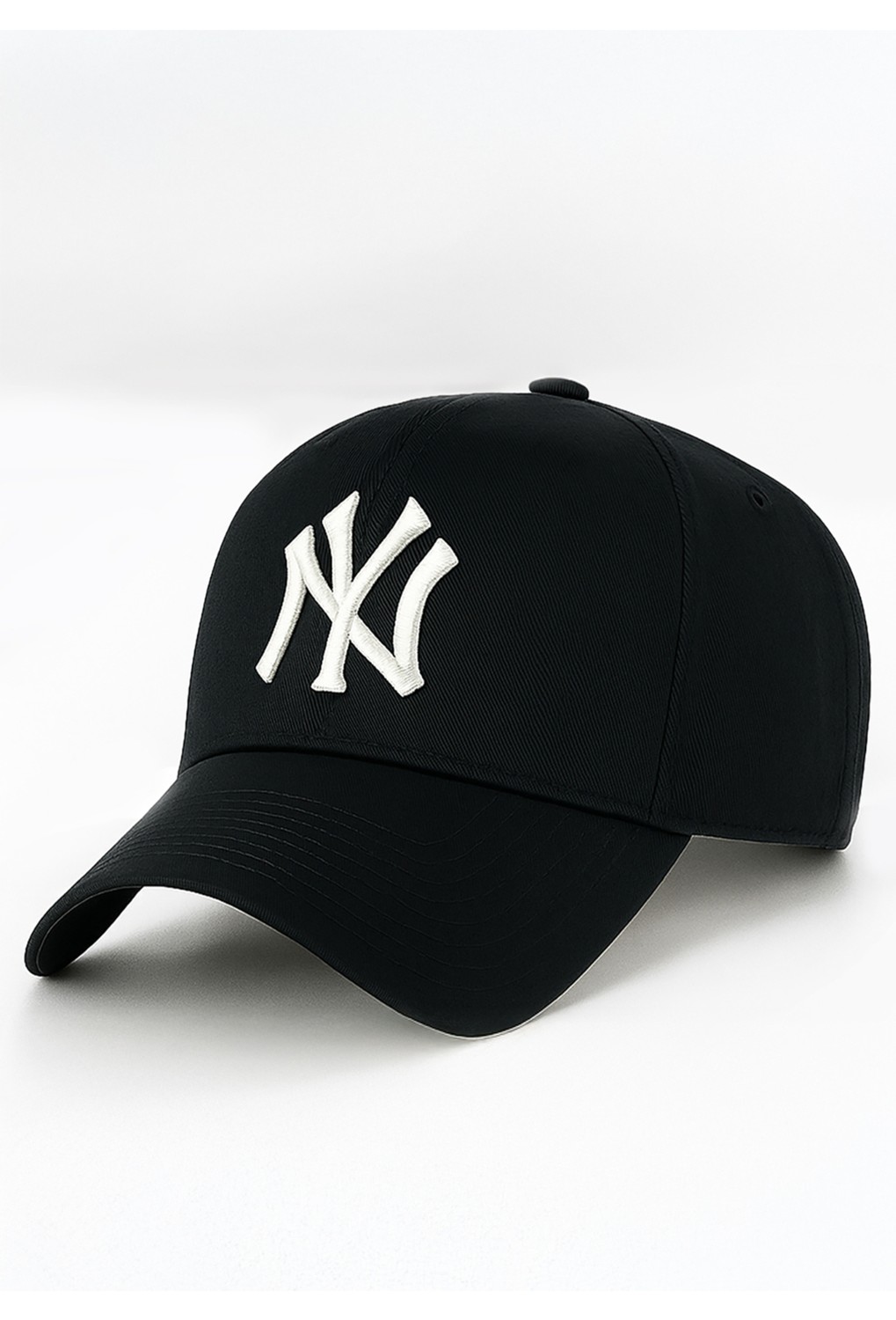 Verahed Ny New York Nakış Unisex Beyzbol Bej ve Siyah Şapka Kadın Şapka Erkek Şapka Yazlık Şapka görsel 2