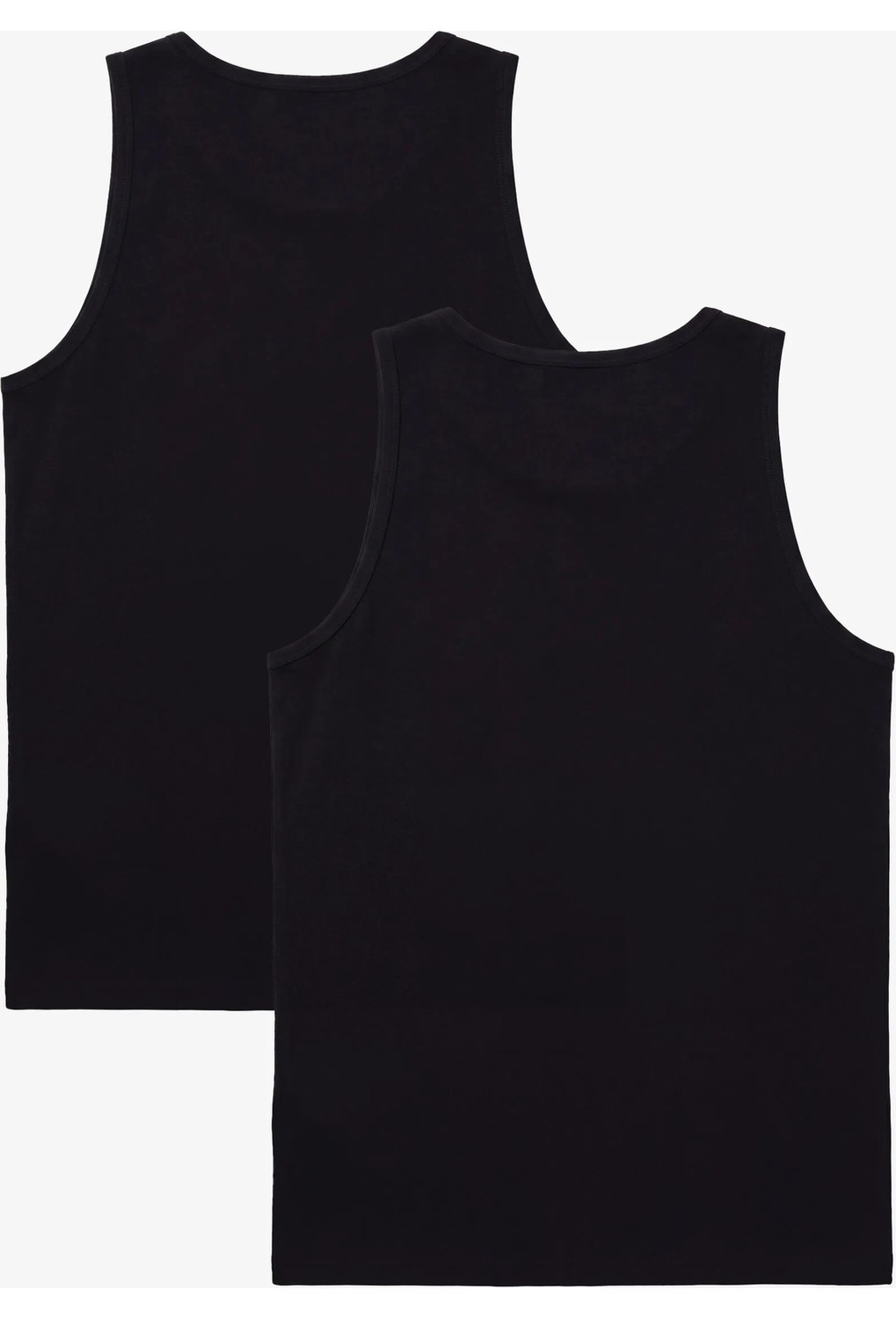 Blackspade Erkek Atlet 2'li Paket Loose Fit 9225 - Beyaz görsel 6