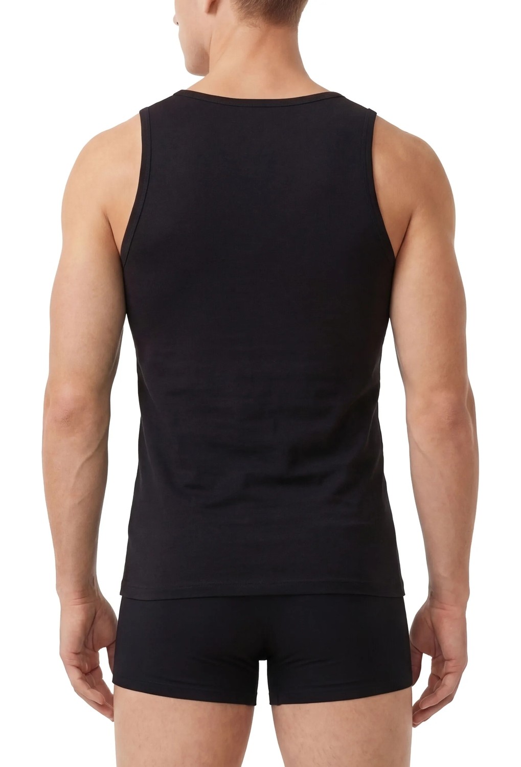 Blackspade Erkek Atlet 2'li Paket Loose Fit 9225 - Beyaz görsel 8
