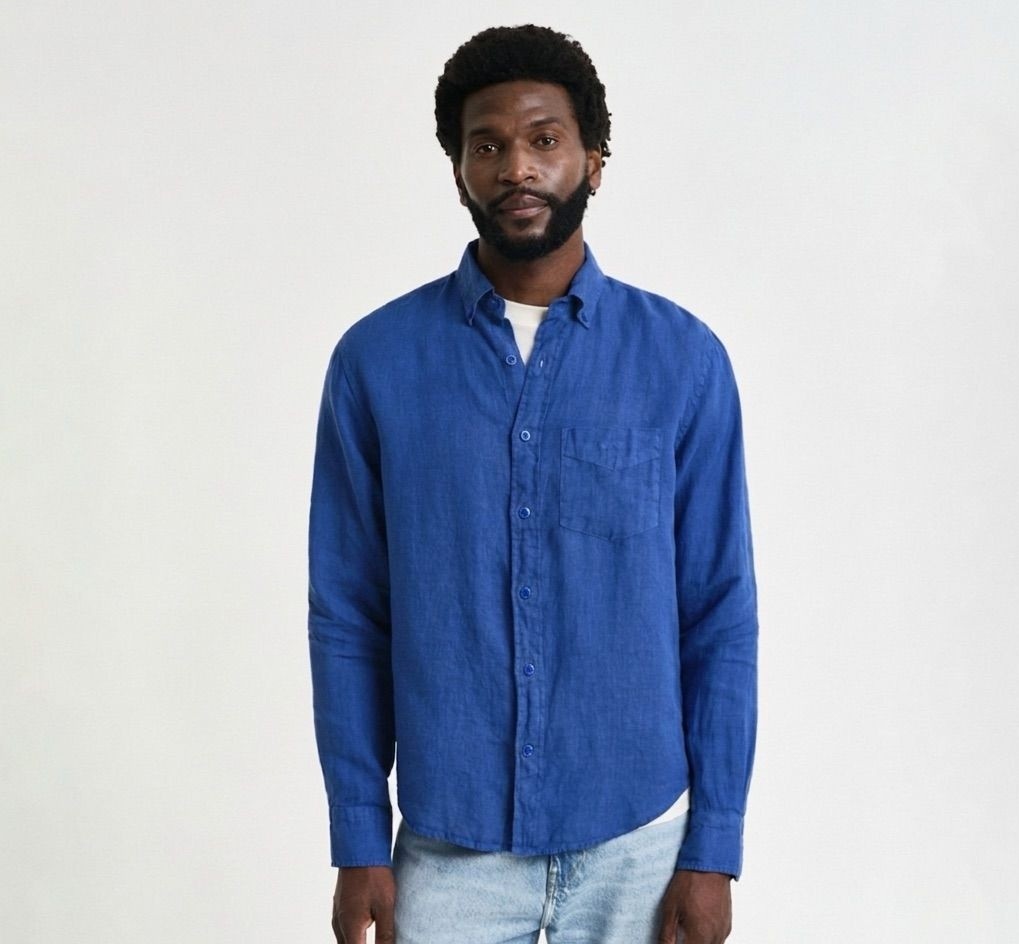 Gant Keten Slim Fit Gömlek