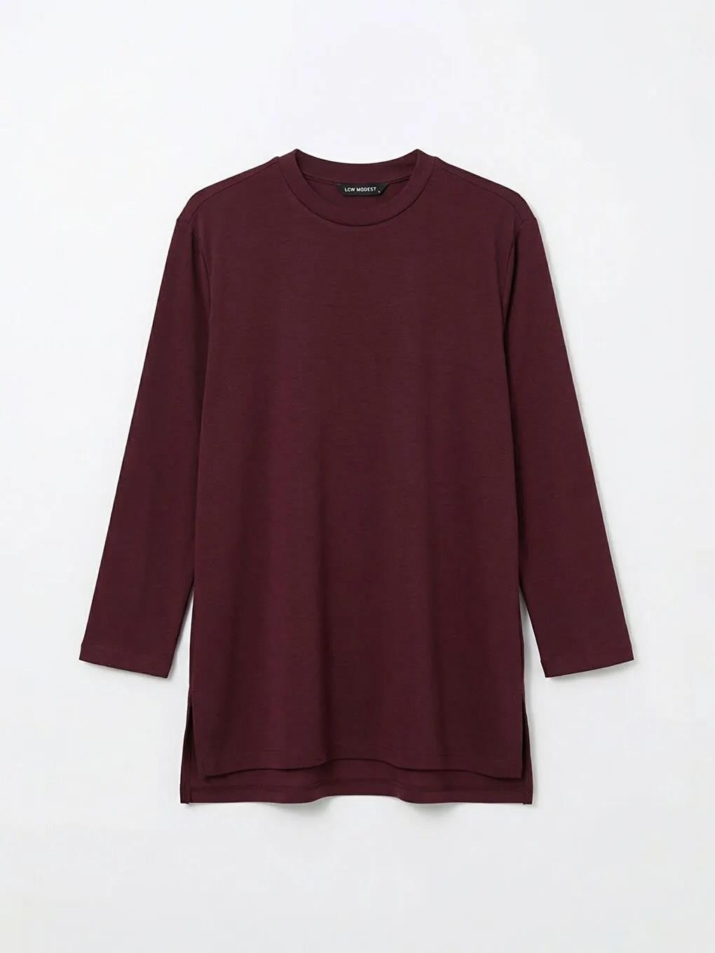 LC Waikiki Soft Touch Oversize Kadın Sweatshirt Tunik (S6)