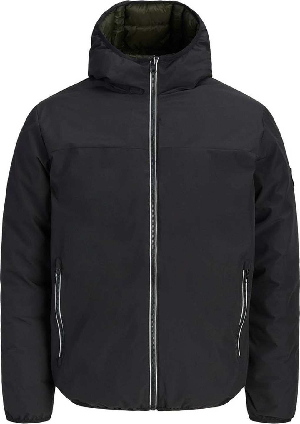 Jack & Jones Jjebrooklyn Reversıble Jacket Sn Siyah Erkek Ceket 12298836