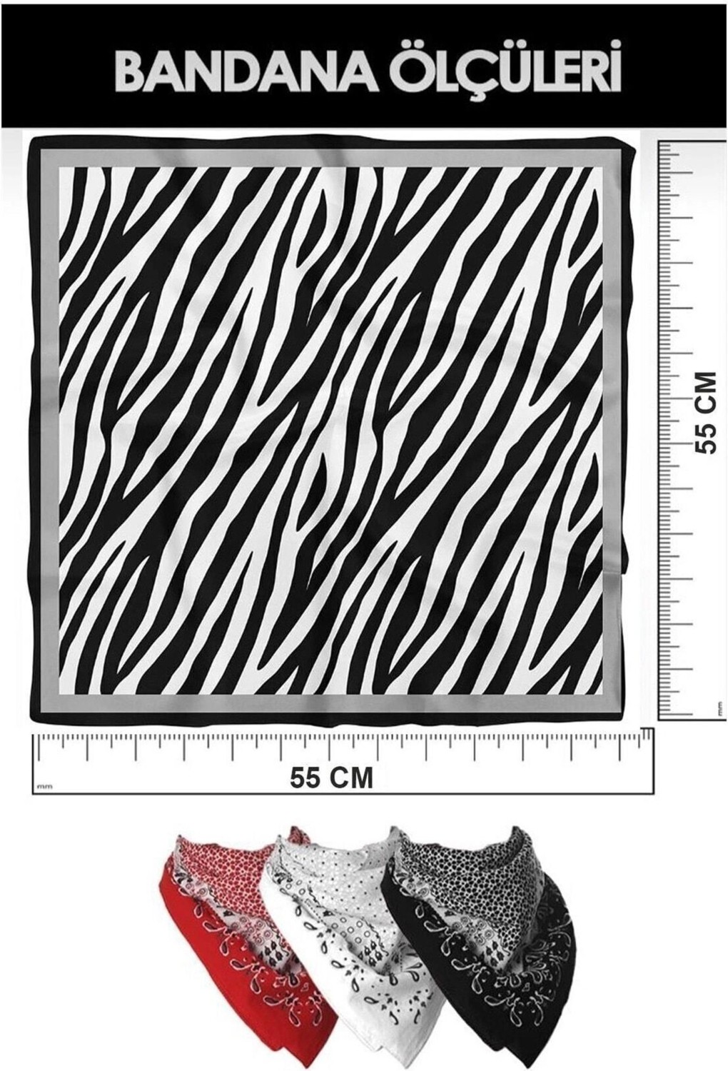 Dscarf Kadın Fular Bandana Çok Renkli Çiçek Deseniyle Şık Görünüm Sunan Kumaş Özellikleri görsel 5