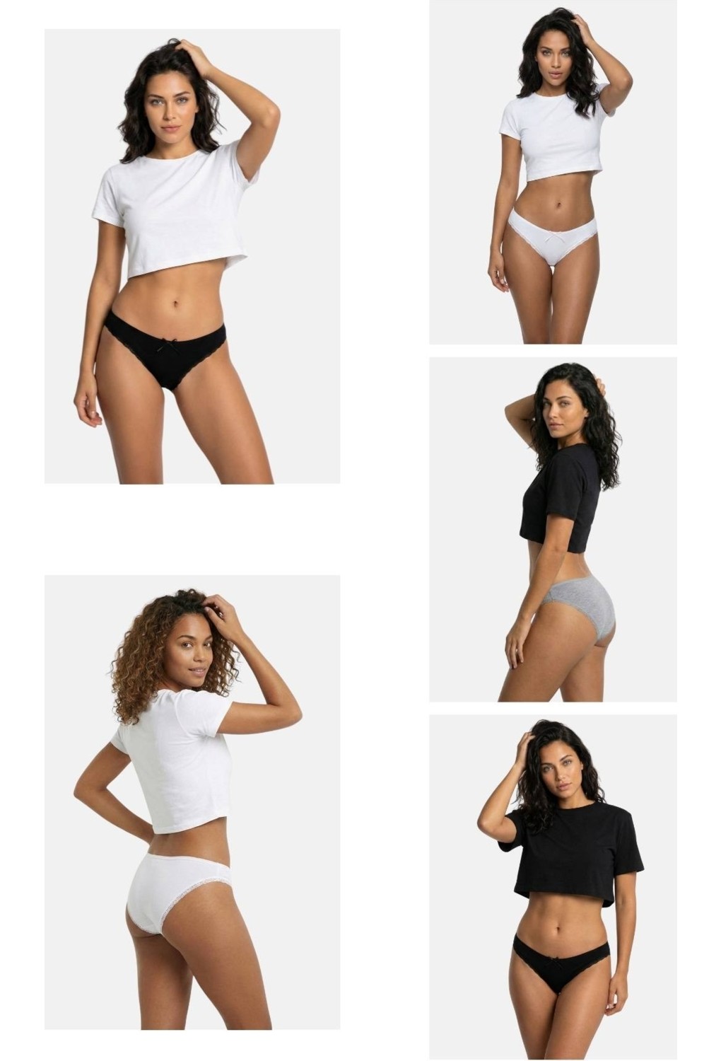 New Lilla 1101 Bikini Kadın T. Dantelli Külot Paketi görsel 8