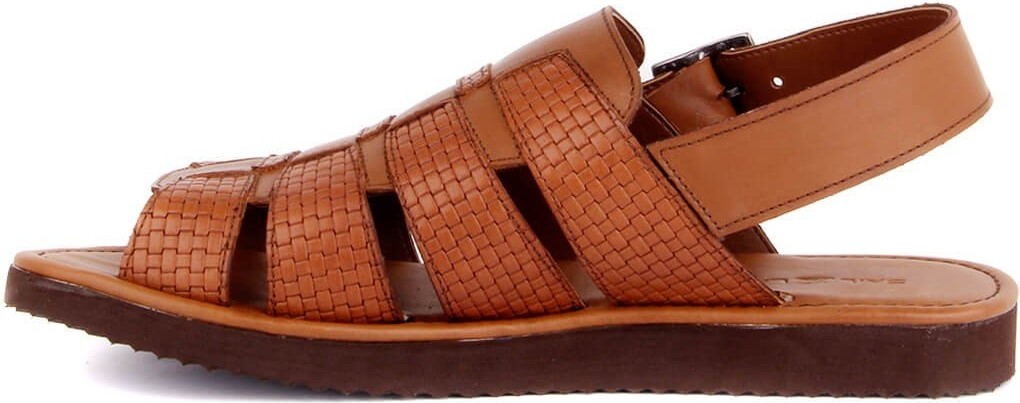 Sail Laker's Taba Deri Erkek Sandalet görsel 3